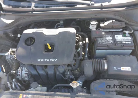 2017 Hyundai Elantra Limited из США, поврежденный, VIN 5NPD84LF2HH075315